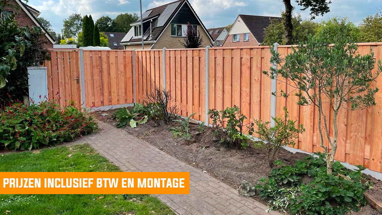 Red Class Robuust schutting 10 x 10