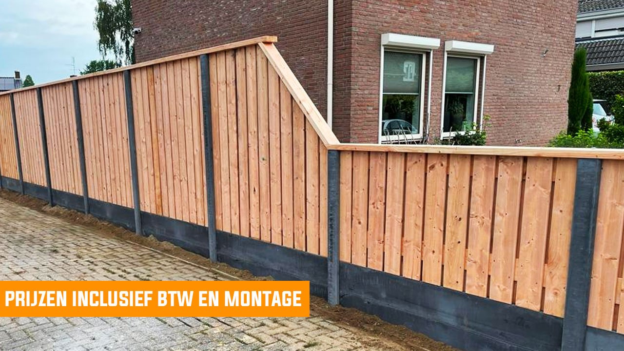 red class schutting 12 x 12