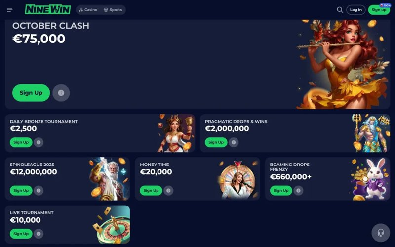 Nine win casino in United Kingdom